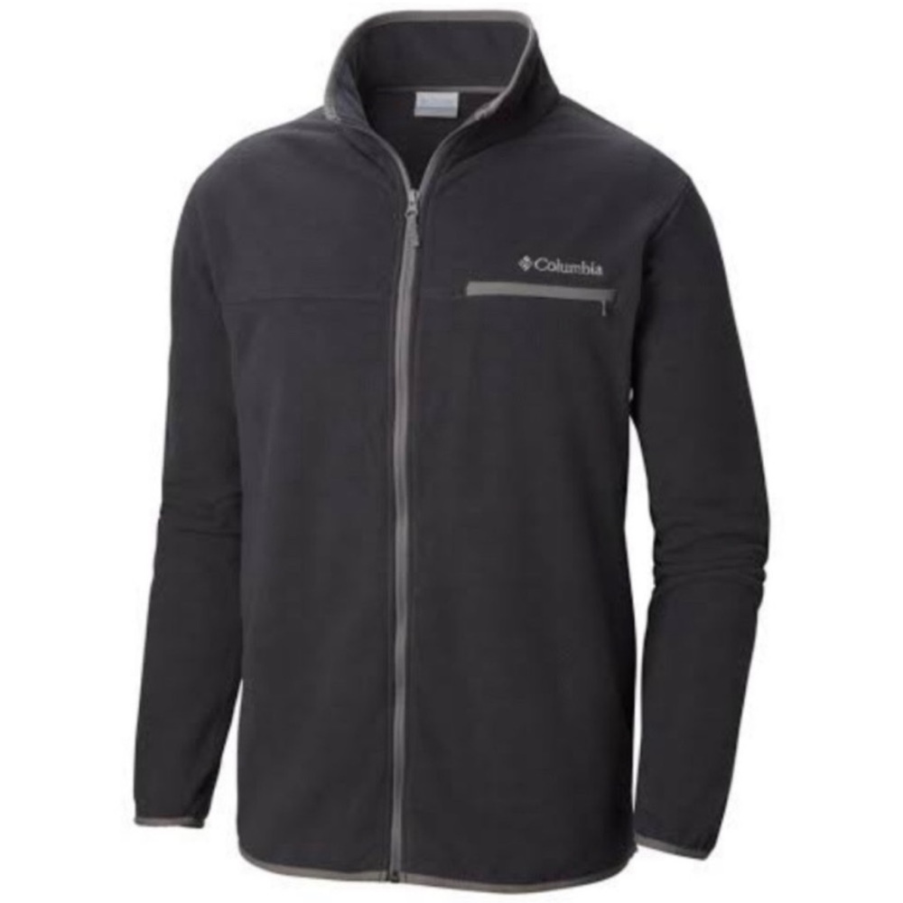 NEW Columbia Men’s Zip Up Black Jacket